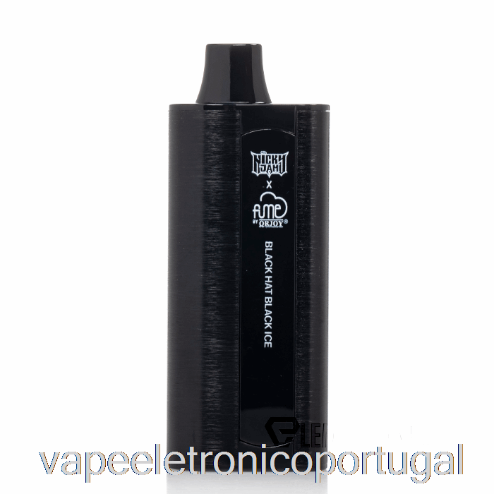 Vape Eletrônico Nicky Jam X Fume 10000 Descartável Black Hat Black Ice